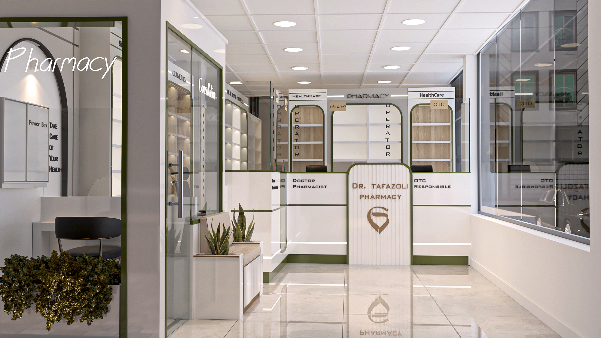 پروژه داروخانه دکتر تفضلی