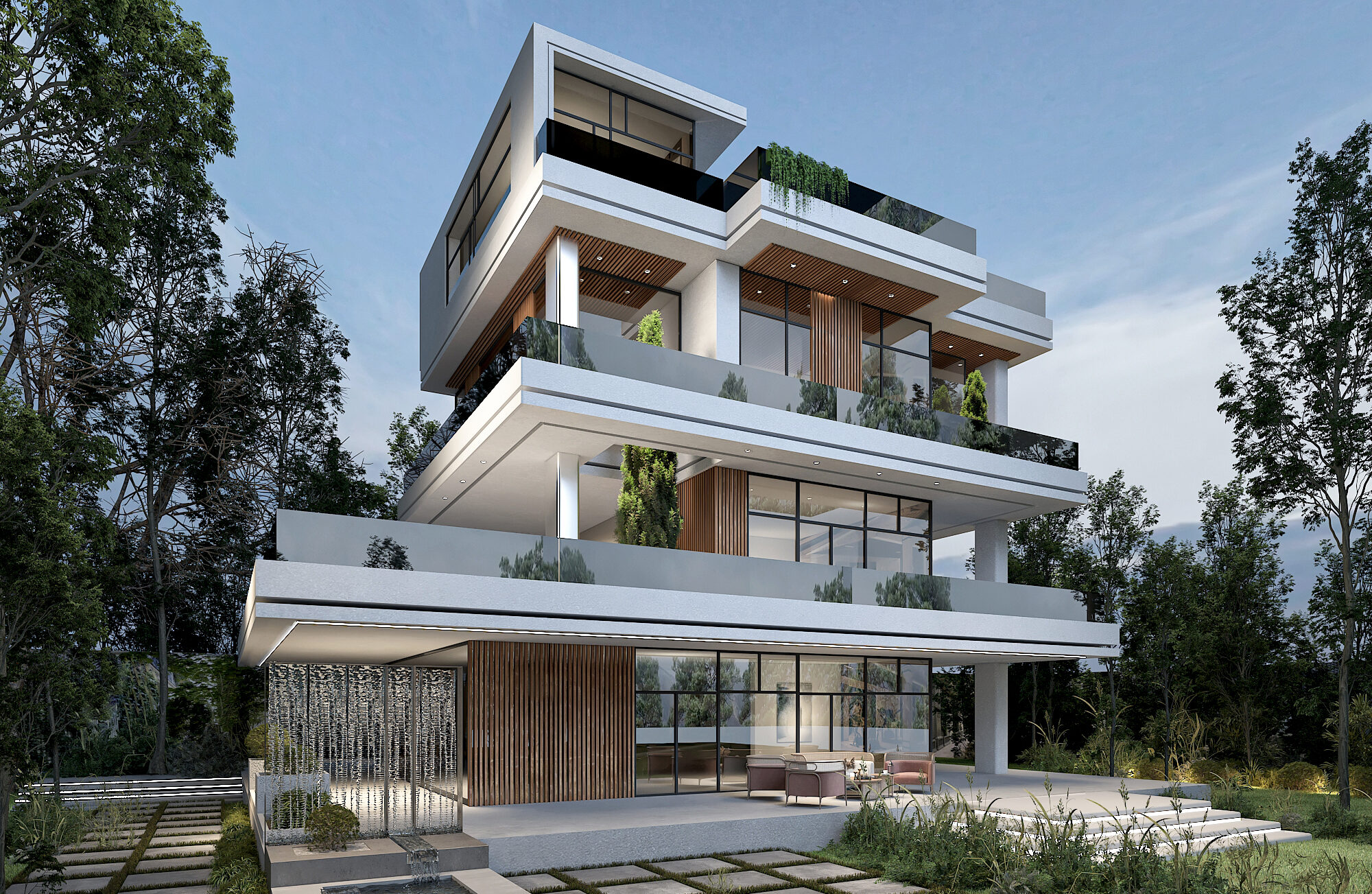 پروژه طراحی ویلا